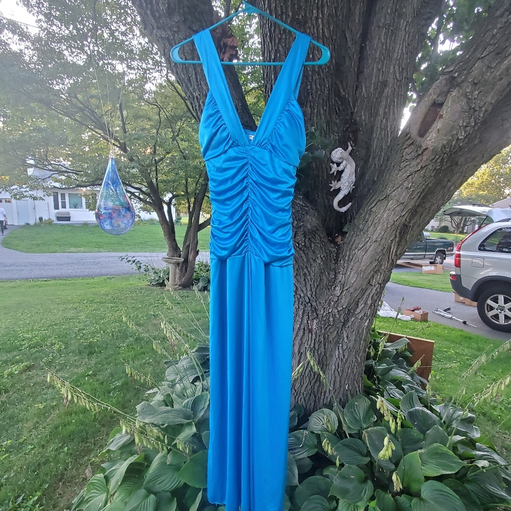 Deb shop blue dress